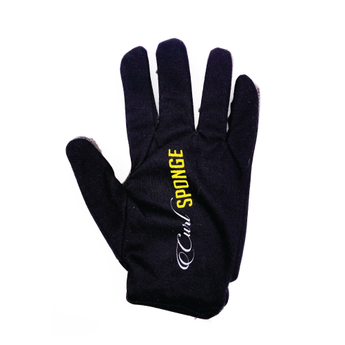 Black CURL SPONGE GLOVE