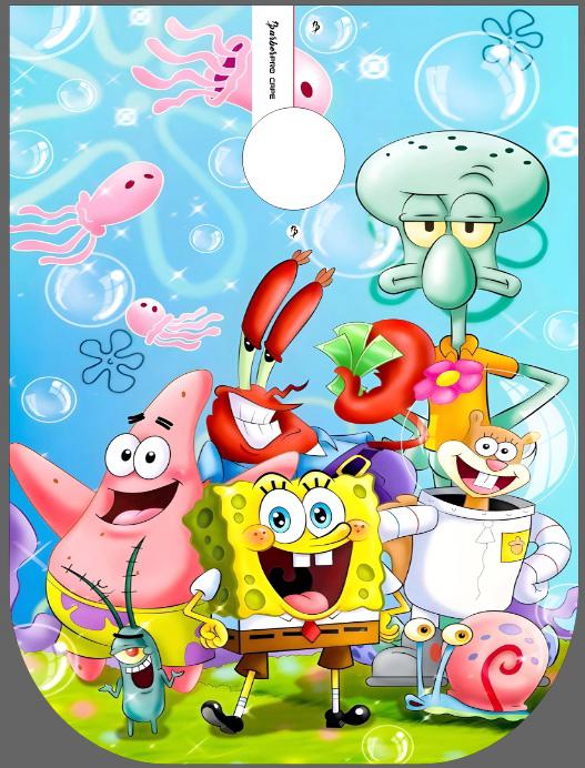 Kids Cape # 2 - SpongeBob & Friends