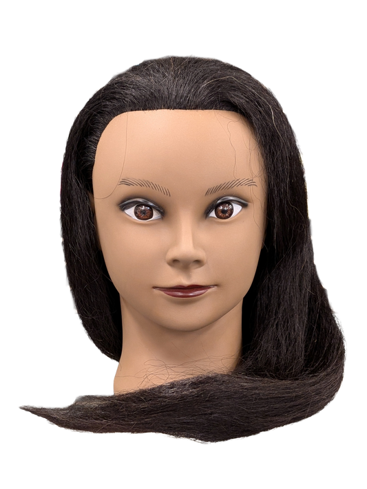 100% Human Hair Mannequin (Ethnic)