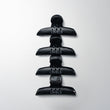L3VEL3 Hair Claw Clips (4 Pcs)