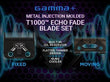 Gamma+ Metal Injection Molded T1000 Echo Fade Blade Set – GP540B