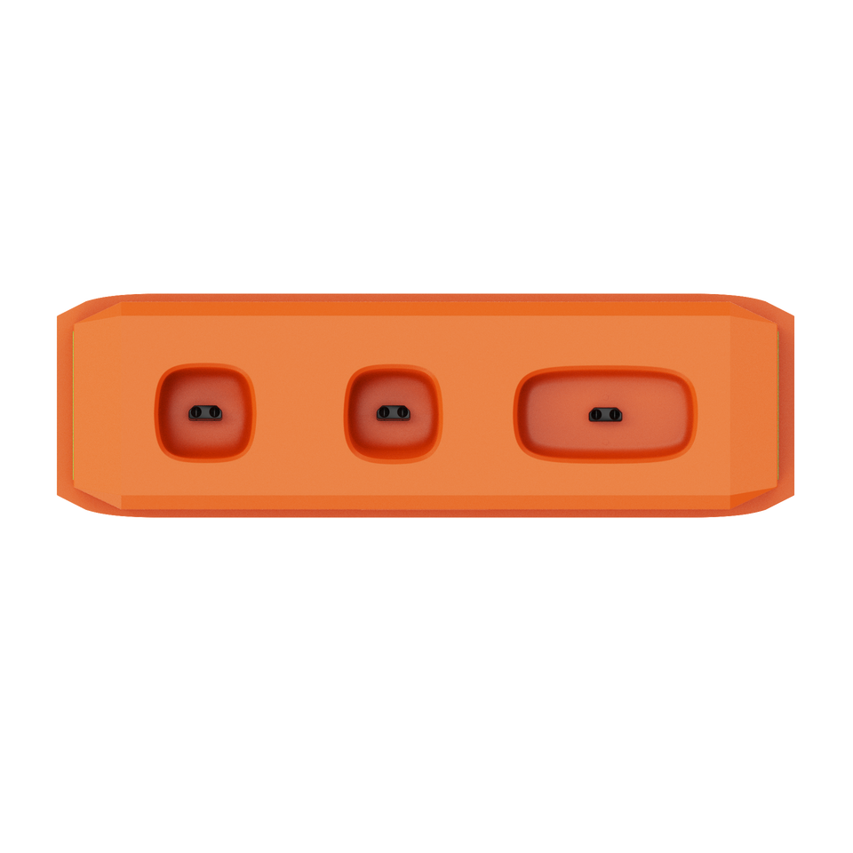 TPOB PLAY-3-PACK – Orange Edition (Clipper, Trimmer & Shaver with 3-Way Stand)