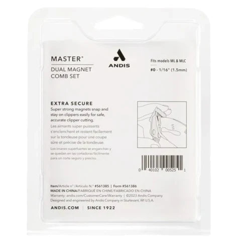 ANDIS Master Dual Magnet Comb Guard (Size 0)