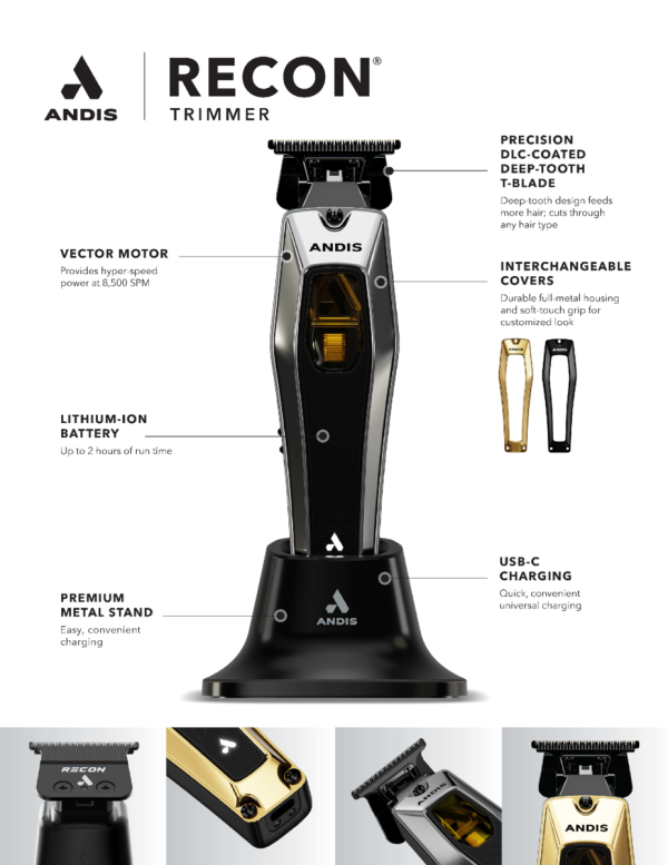 ANDIS Recon Cordless Clipper