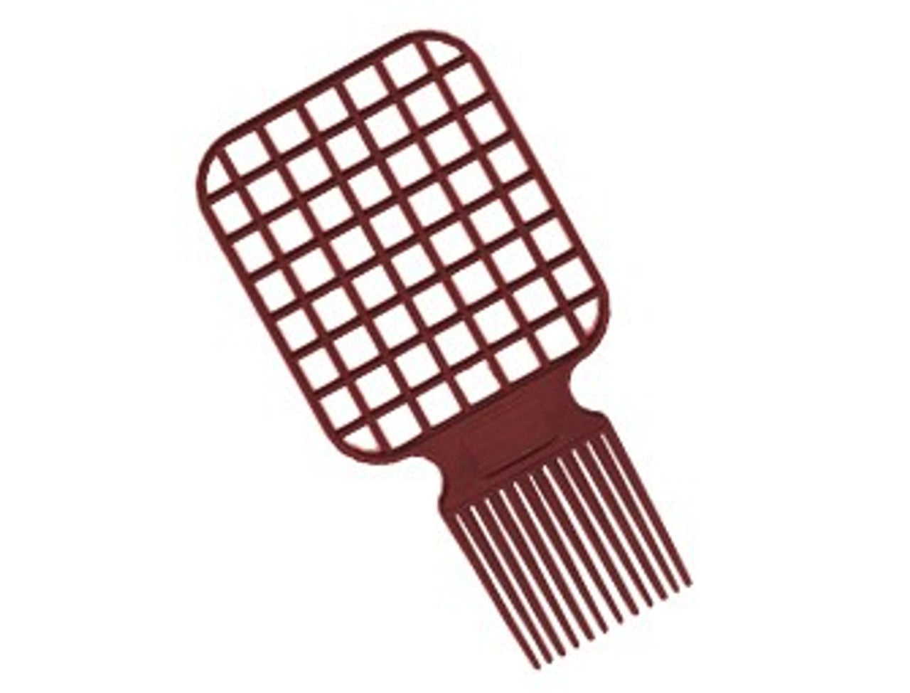 Afro & Twist Comb (Red)