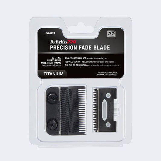 BABYLISS PRO Black Titanium Metal-Injection Molded (MIM) Precision Fade Blade