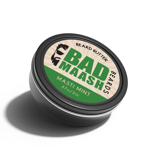BADMAASH Masti Mint Beard Butter (2oz)