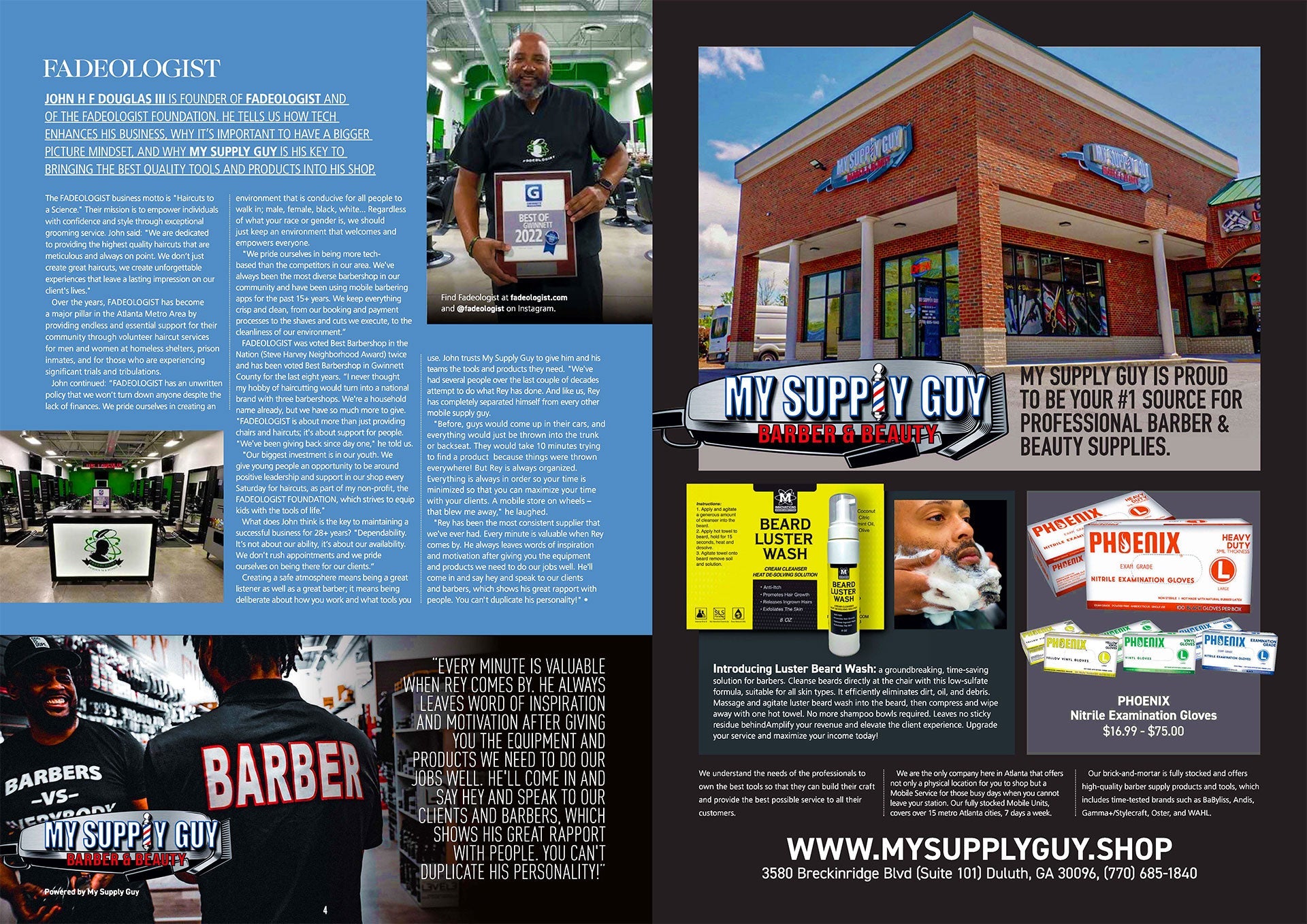 BARBER EVO Magazine Editorial (Dec 2025/Jan 2026)