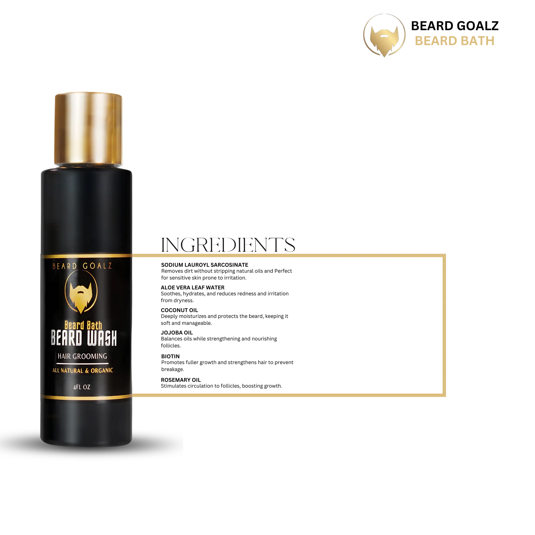 BEARD GOALZ Beard Bath Beard Wash