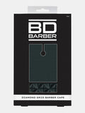 BETTY DAIN Diamond Grid Barber Cape
