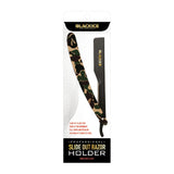 BLACK ICE Camo Handle Straight Razor