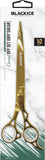BLACK ICE Curved Off Set Grip Gold 10" Shears