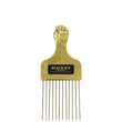 BLACK ICE Gold Hair Pik Comb