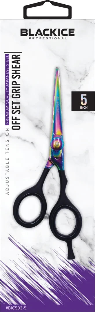 Black Ice Offset Grip 5" Stylish Holo/Black Shear