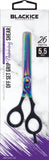 BLACK ICE Offset Grip 5.5" Holo/Black Thinning Shears