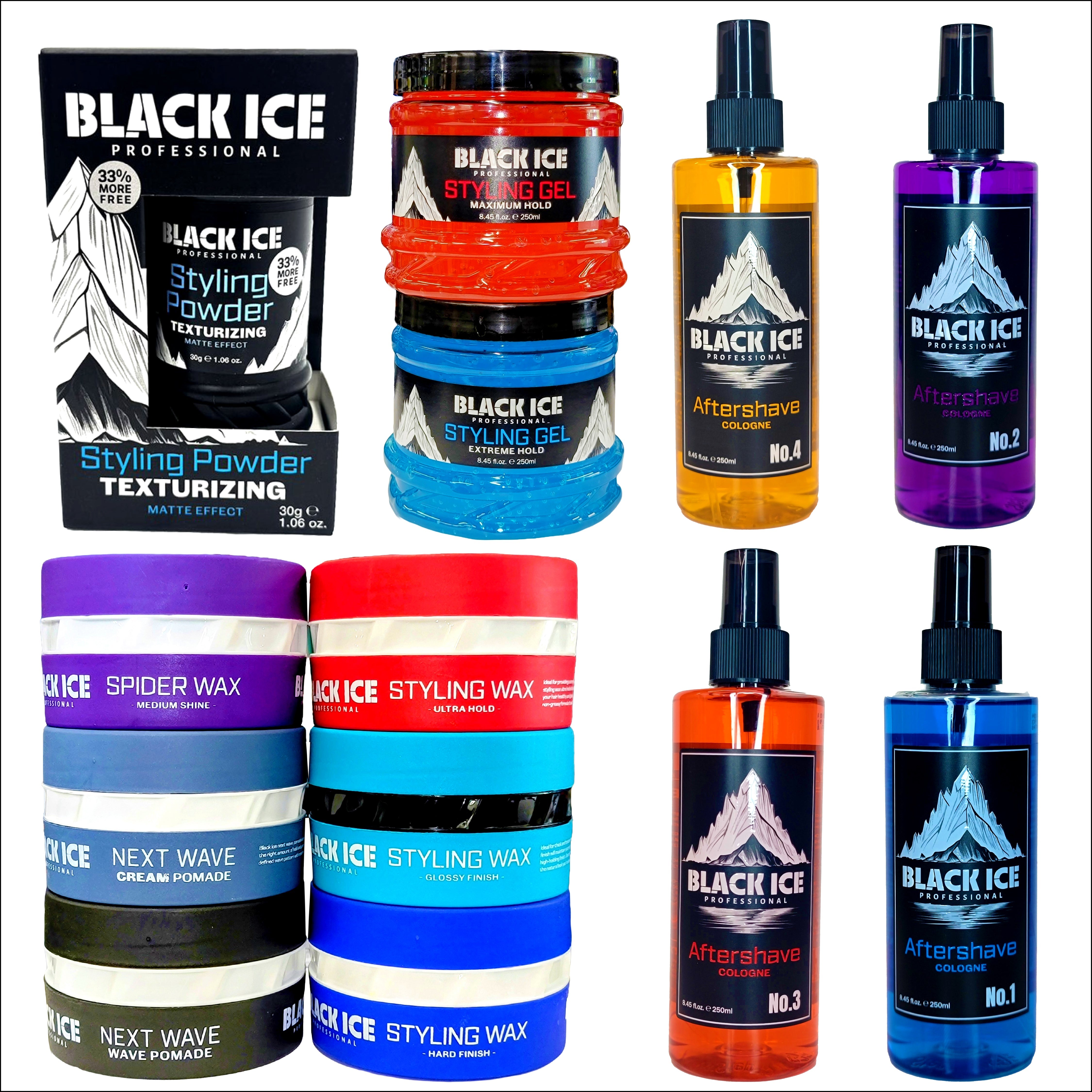 BLACK ICE PROFESSIONAL Styling Kit Bundle