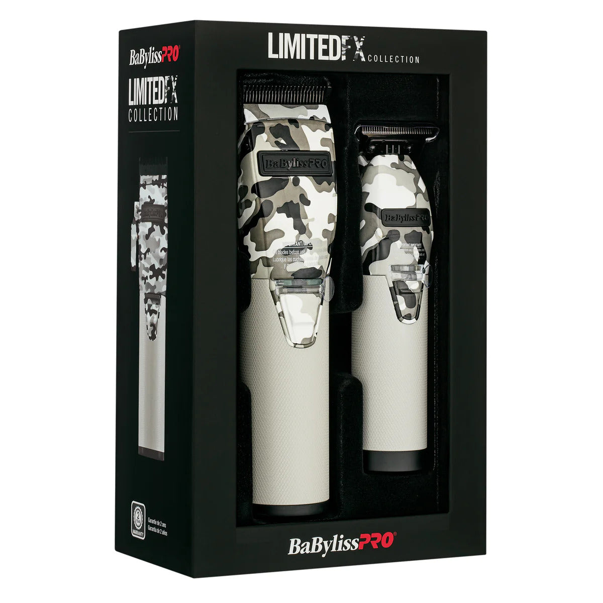 Babyliss Pro Limited FX Grey Camo Clipper & Trimmer