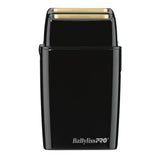 BaBylissPRO FX02 Metal Double Foil Cordless Shaver (Black)