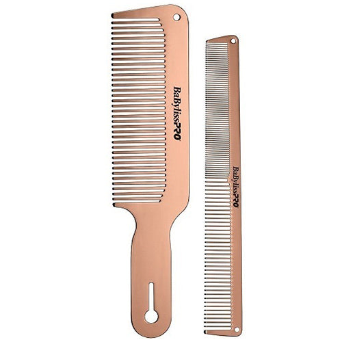 BabylissPro FX Metal Comb Rose Gold