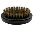 Black Ice Beard Hard Natural Bristle Palm Brush