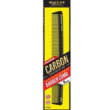 Black Ice Carbon Combs 7.5" Teasing Comb