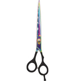 BLACK ICE Stylish Off Set Grip Holo & Black 7.5" Shear