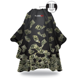 Black Ice Barber Cape (Money Shower)