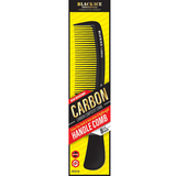 Black Ice Carbon Combs 8.5" Handle Comb