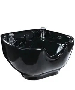 Ceramic Shampoo Bowl Black
