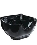 Ceramic Shampoo Bowl Black
