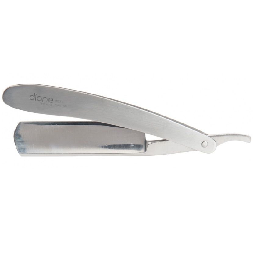 Diane Deluxe Stainless Steel Straight Razor #D74