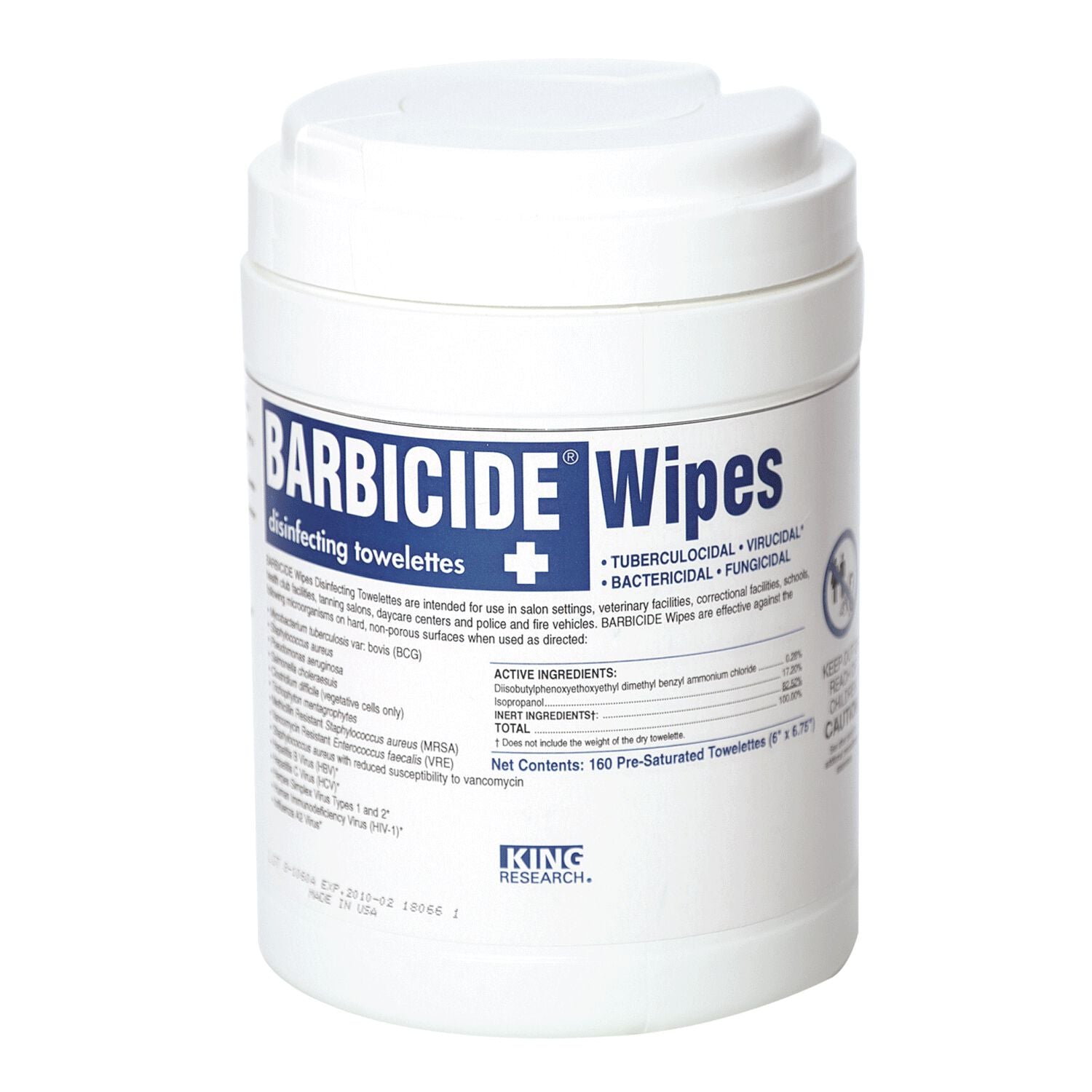 Barbicide Wipes
