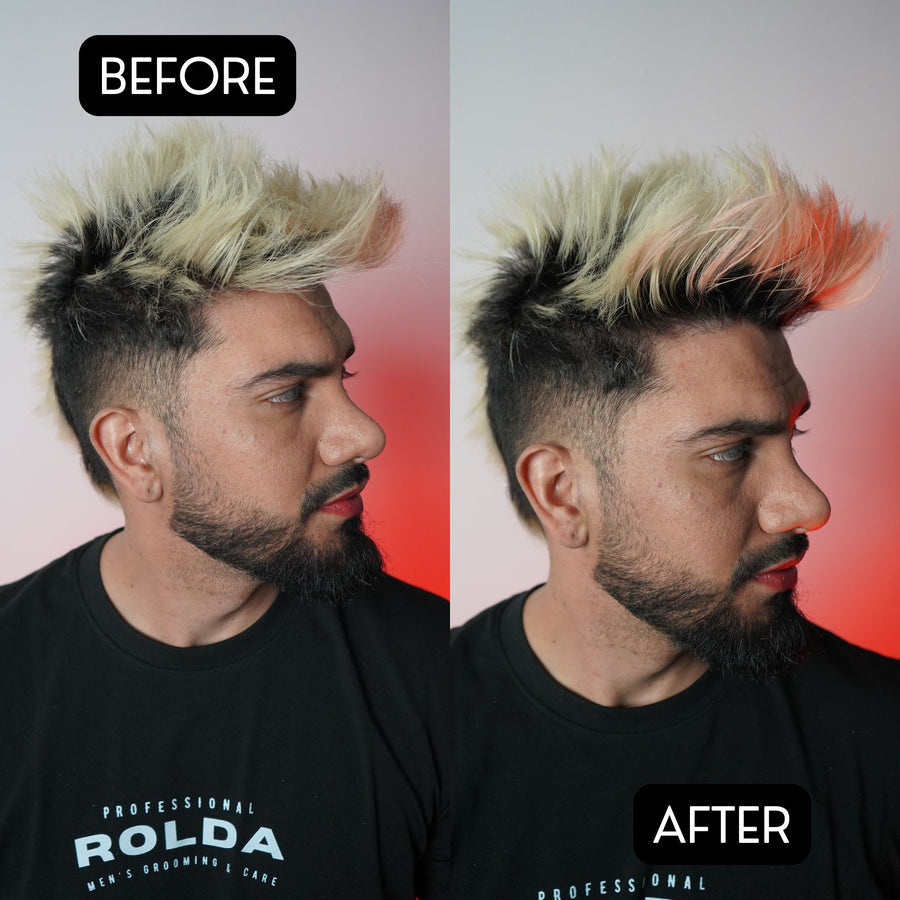 Rolda - Freestyle Hair Pomade | Water Based Formula, Medium Hold, Medium Shine, Washes Out Easily, All Day Hold, Flake-free