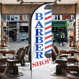 FSFLAG Barber Shop Outdoor Flag Stand