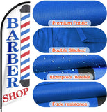 FSFLAG Barber Shop Outdoor Flag Stand
