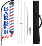 FSFLAG Barber Shop Outdoor Flag Stand