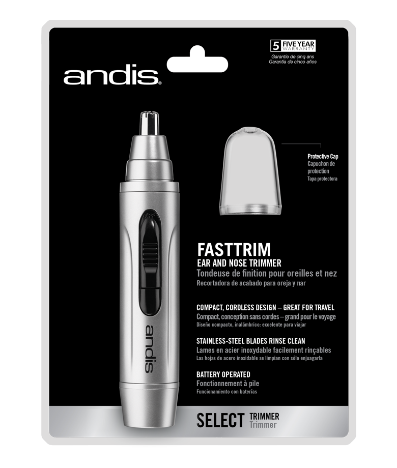 Andis Fast Trim Cordless Personal Nose & Ear Trimmer