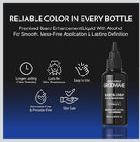 NoClogg™ AirBrush Pro Hair Dye – Semi-Permanent Airbrush Color for Hairline Enhancements & Gray Coverage