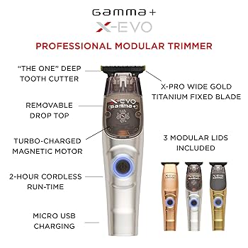 GAMMA+ Evo Cordless Trimmer