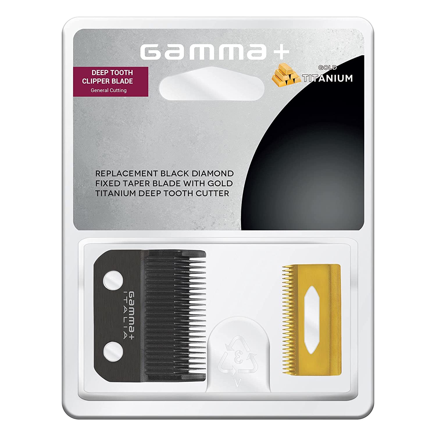 Gamma+/Stylecraft Replacement Black Diamond Clipper Blade