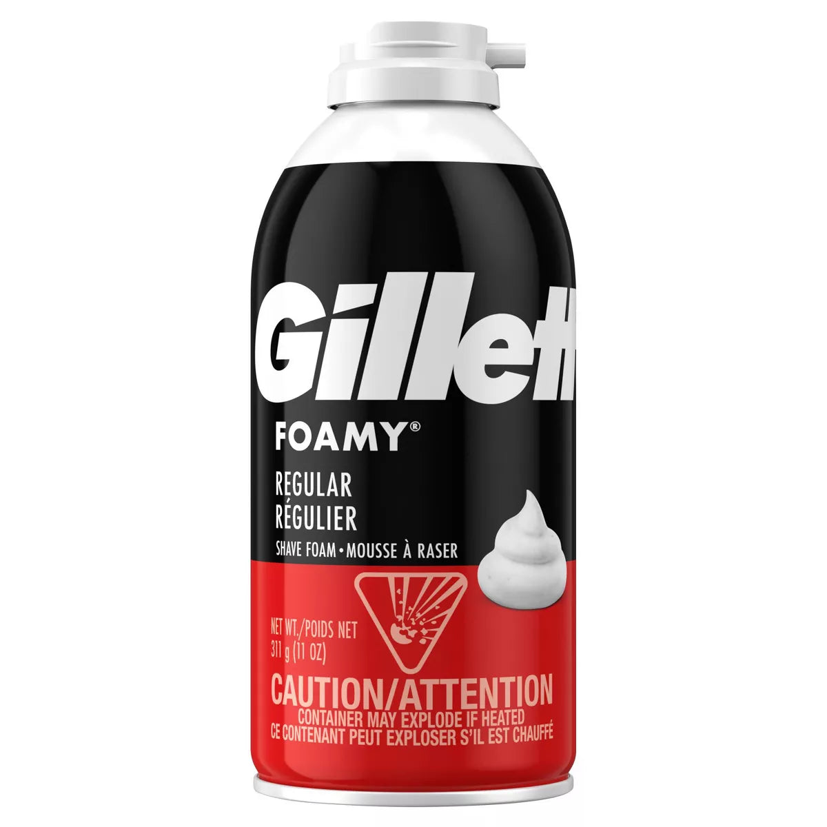 GILLETTE Foamy Men's Regular Shave Foam