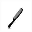 H2PRO GomComb Bone Comb 15 (Black)