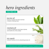 HASK Invigorating Dry Shampoo, Aluminum-Free with Tea Tree Oil, 8.1oz