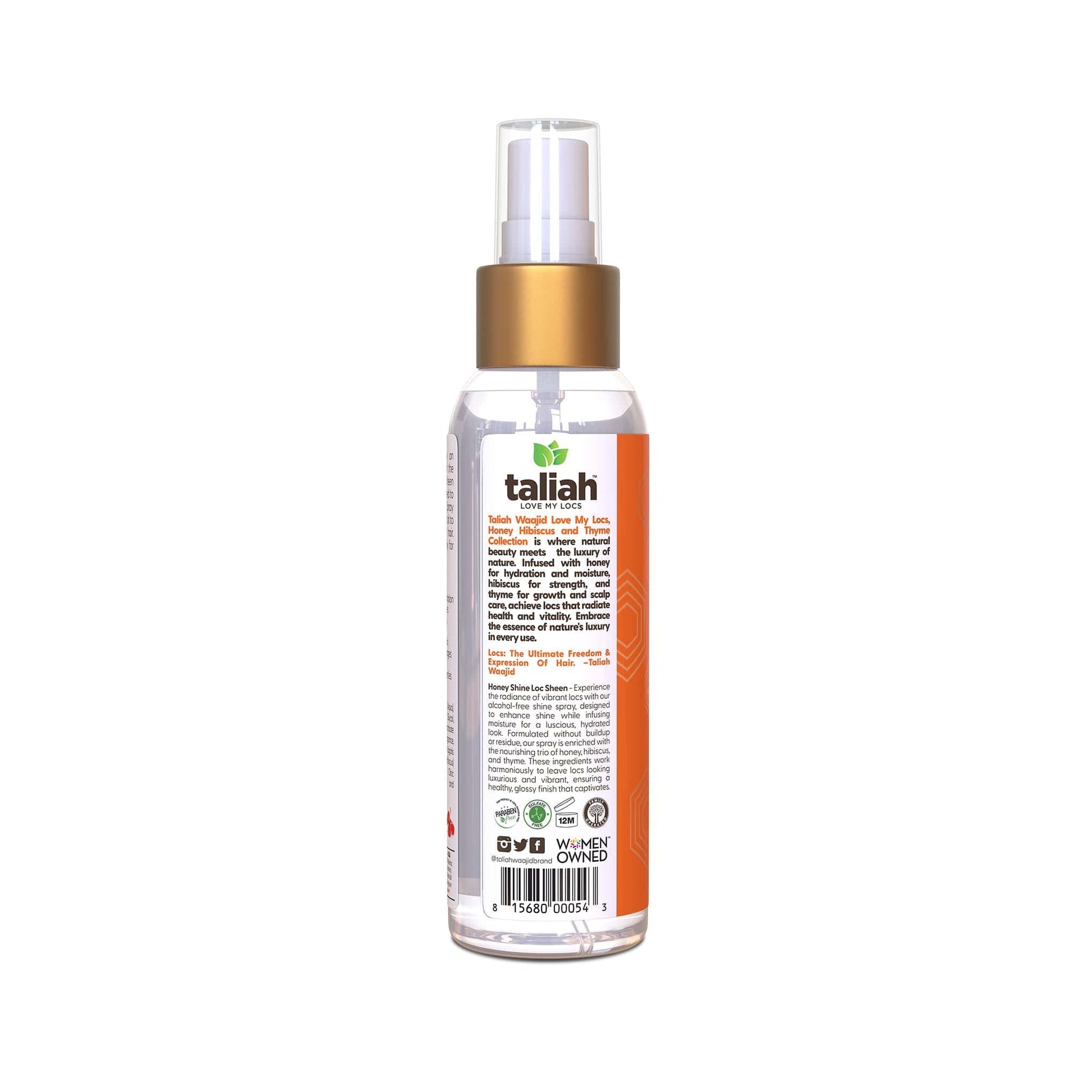 Taliah Waajid Love My Locs Honey Shine Loc Sheen 4oz
