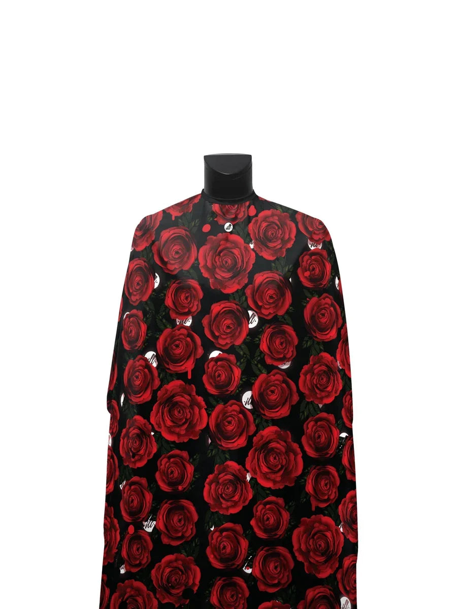ILLUZIEN Premium Rose Pro Barber Cape
