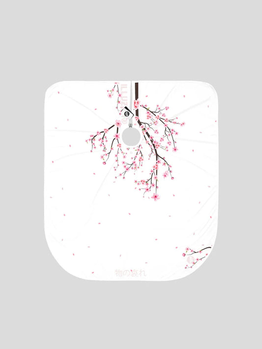 ILLUZIEN Premium Sakura Pro Barber Cape