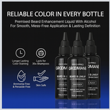 NoClogg™ AirBrush Pro Hair Dye – Semi-Permanent Airbrush Color for Hairline Enhancements & Gray Coverage