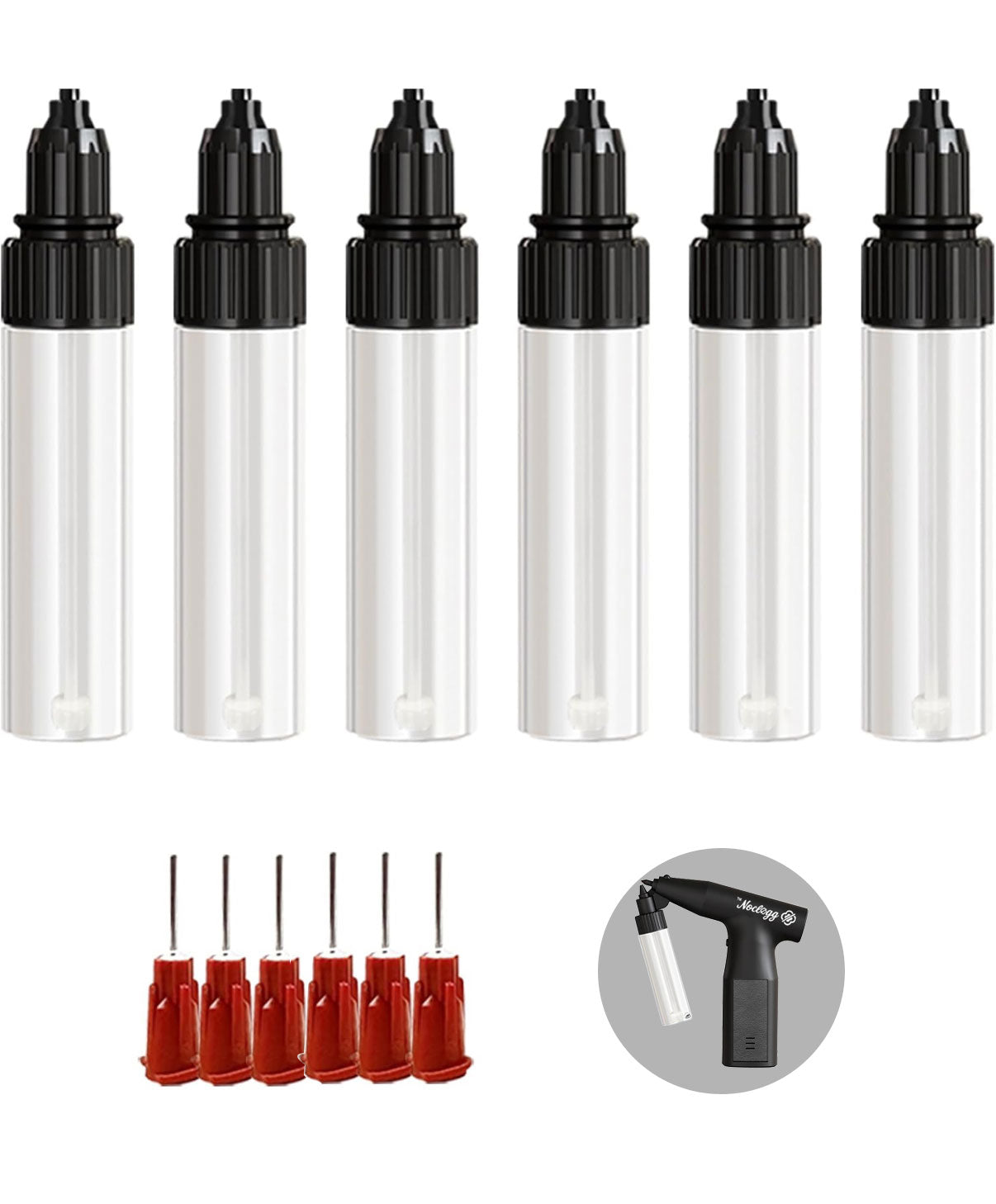 6pack Bottles and Needles 1oz