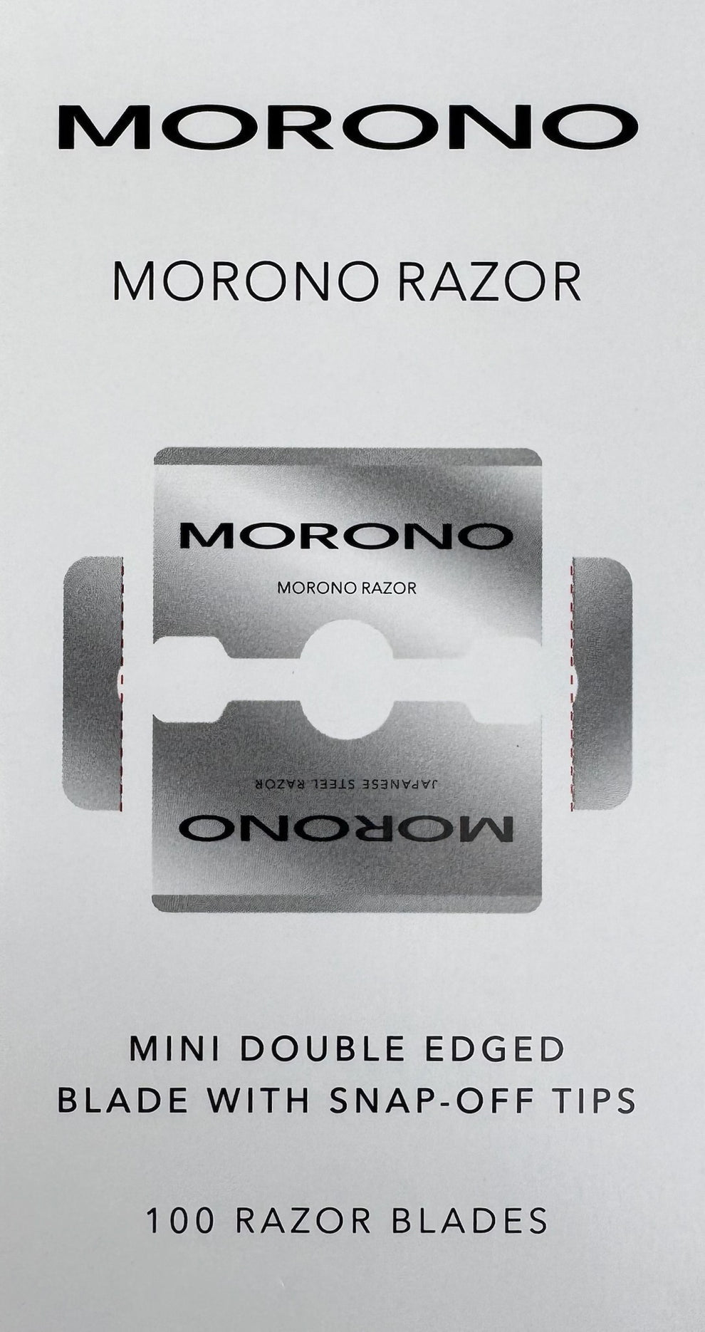 PRE-ORDER FOR M1 Innovations Morono Razor Blade (100 pack)
