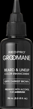 NoClogg™ Groomane AirBrush Pro Hair Dye – Semi-Permanent Airbrush Color for Hairline Enhancements & Gray Coverage